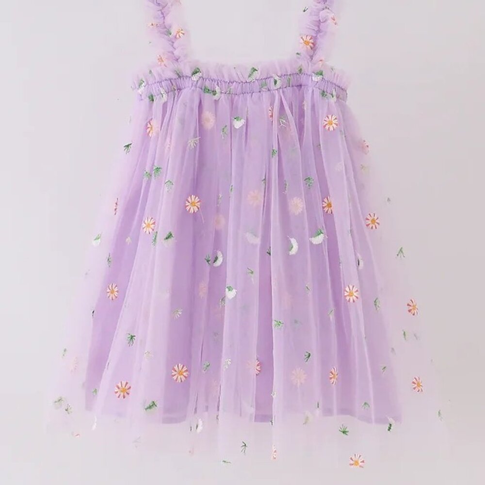 Purple Tulle Dress